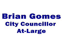 Brian Gomes, City Councillor At-Large