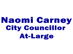 Naomi Carney, City Councillor At-Large